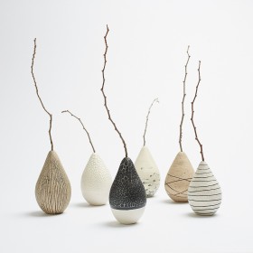 Product shot of abstract pears
